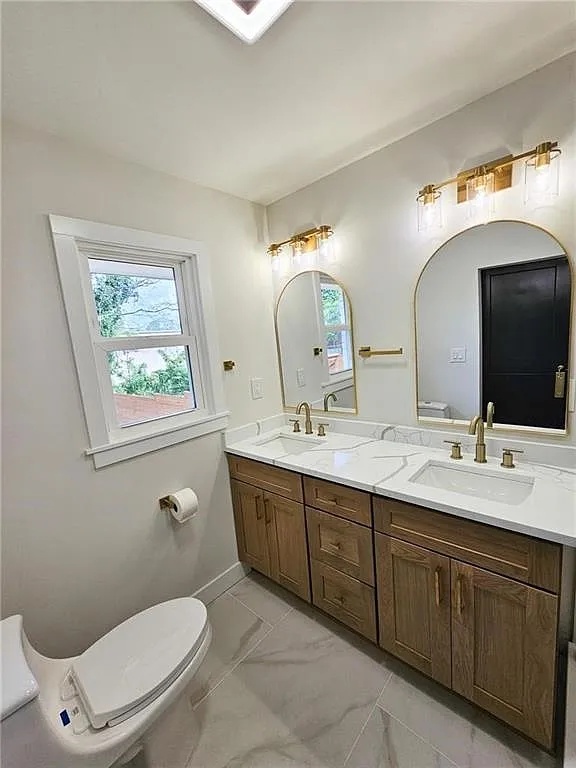 Bathroom remodeling project