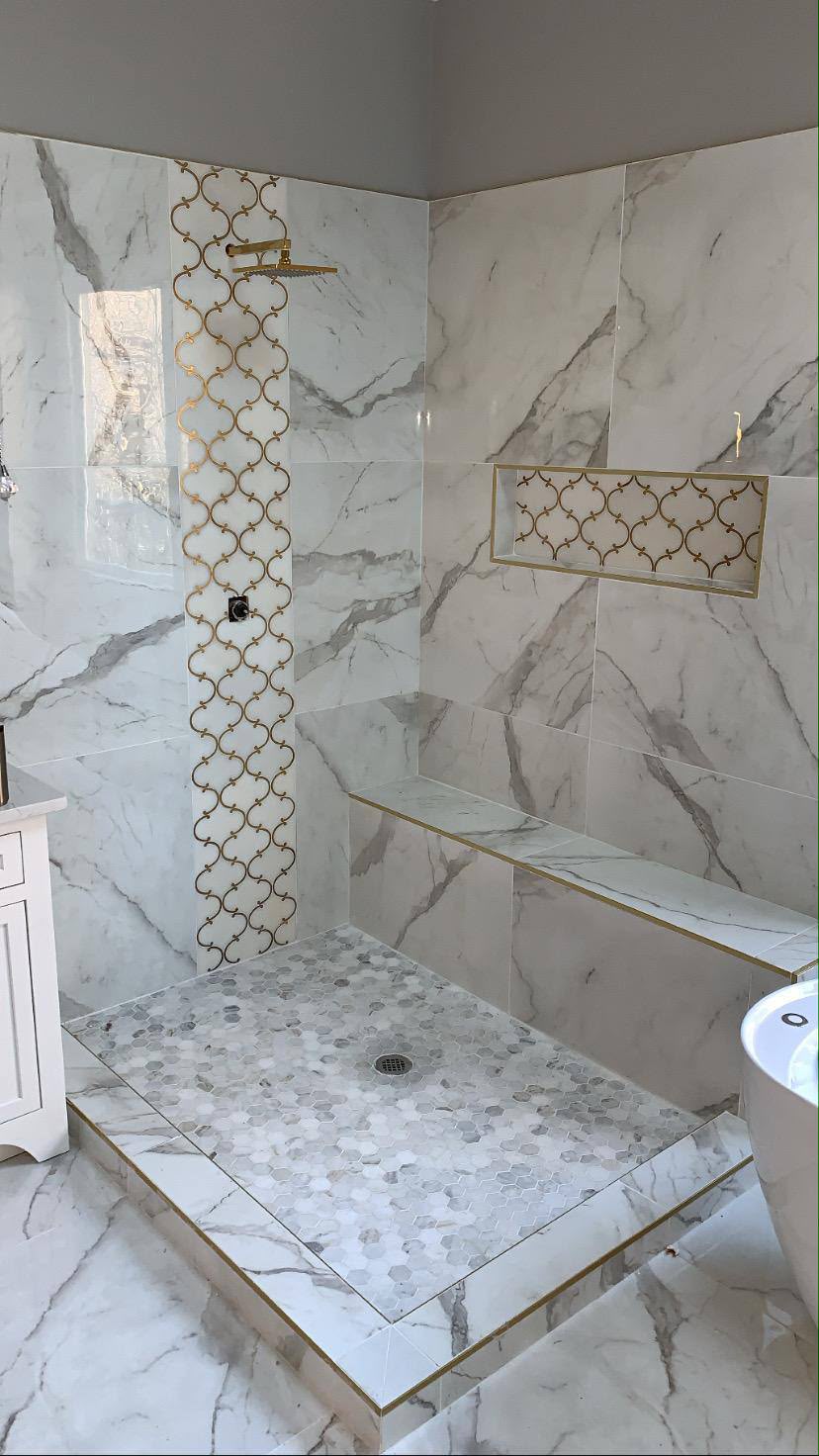 Bathroom remodeling project