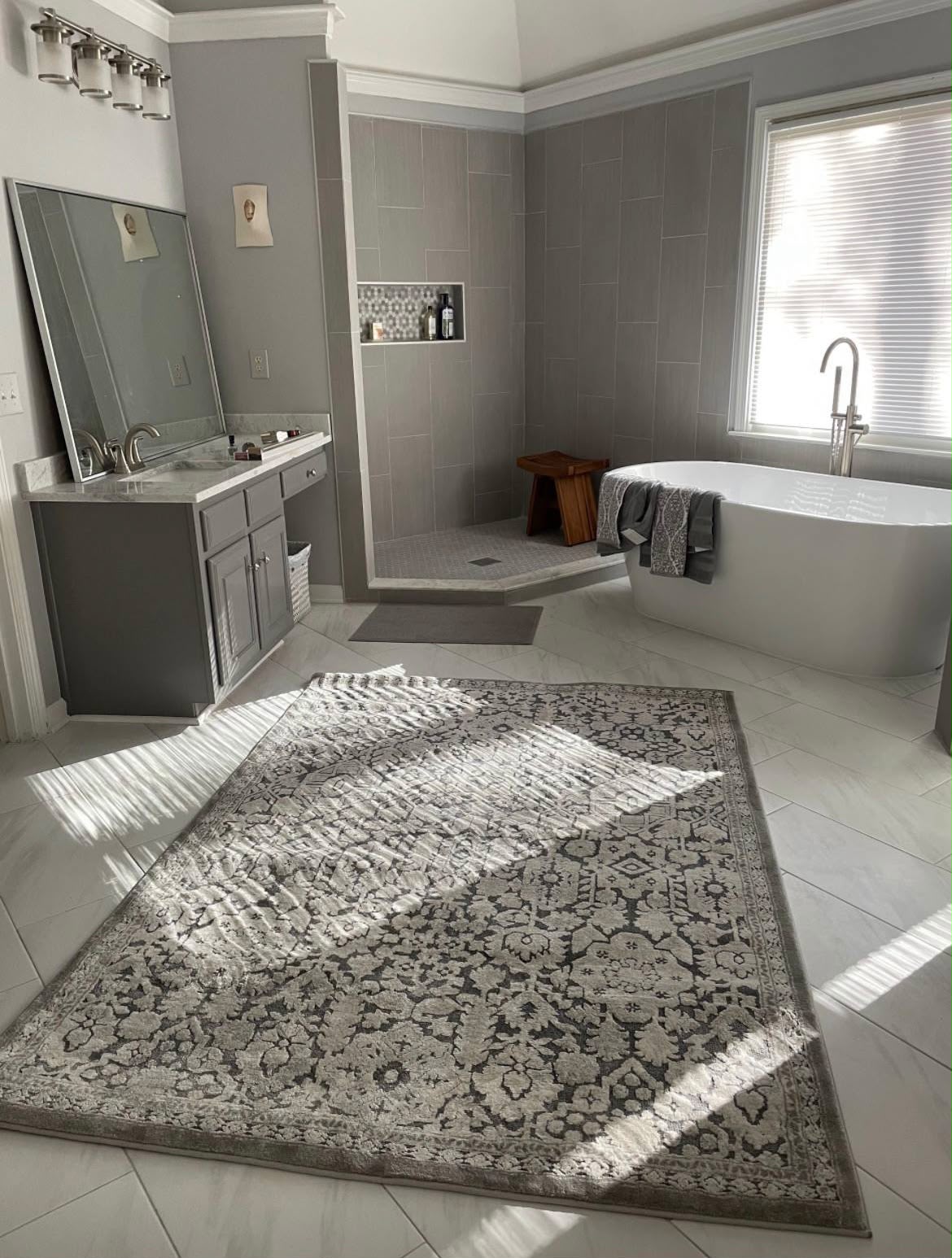 Bathroom remodeling project