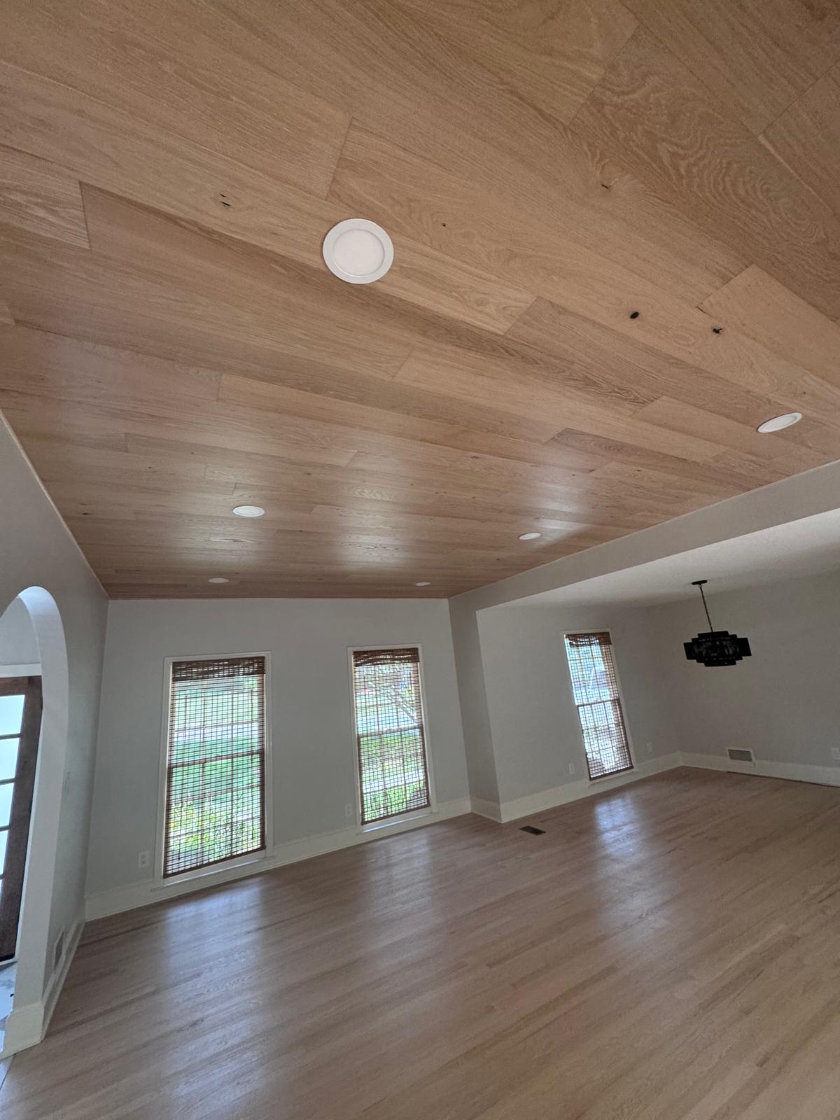 Flooring installation project