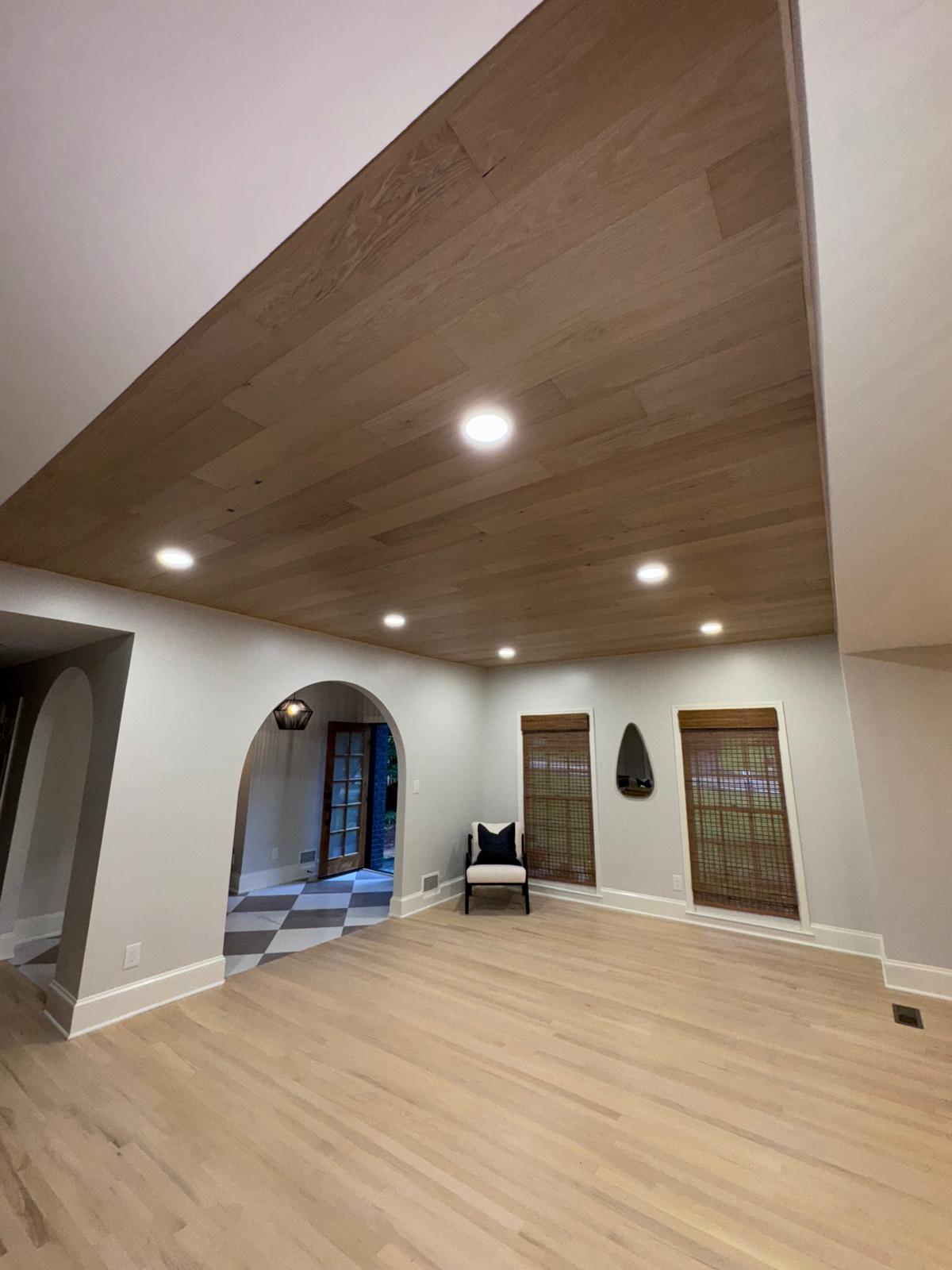 Flooring installation project