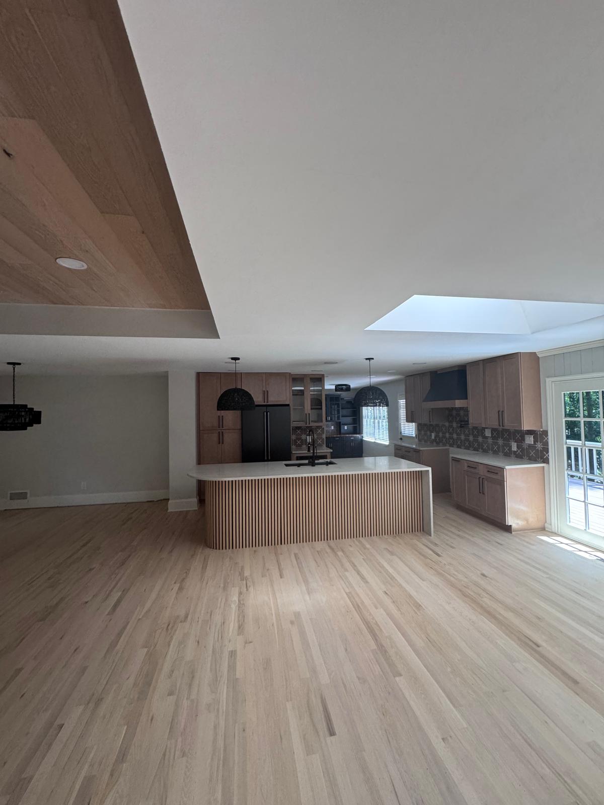 Flooring installation project