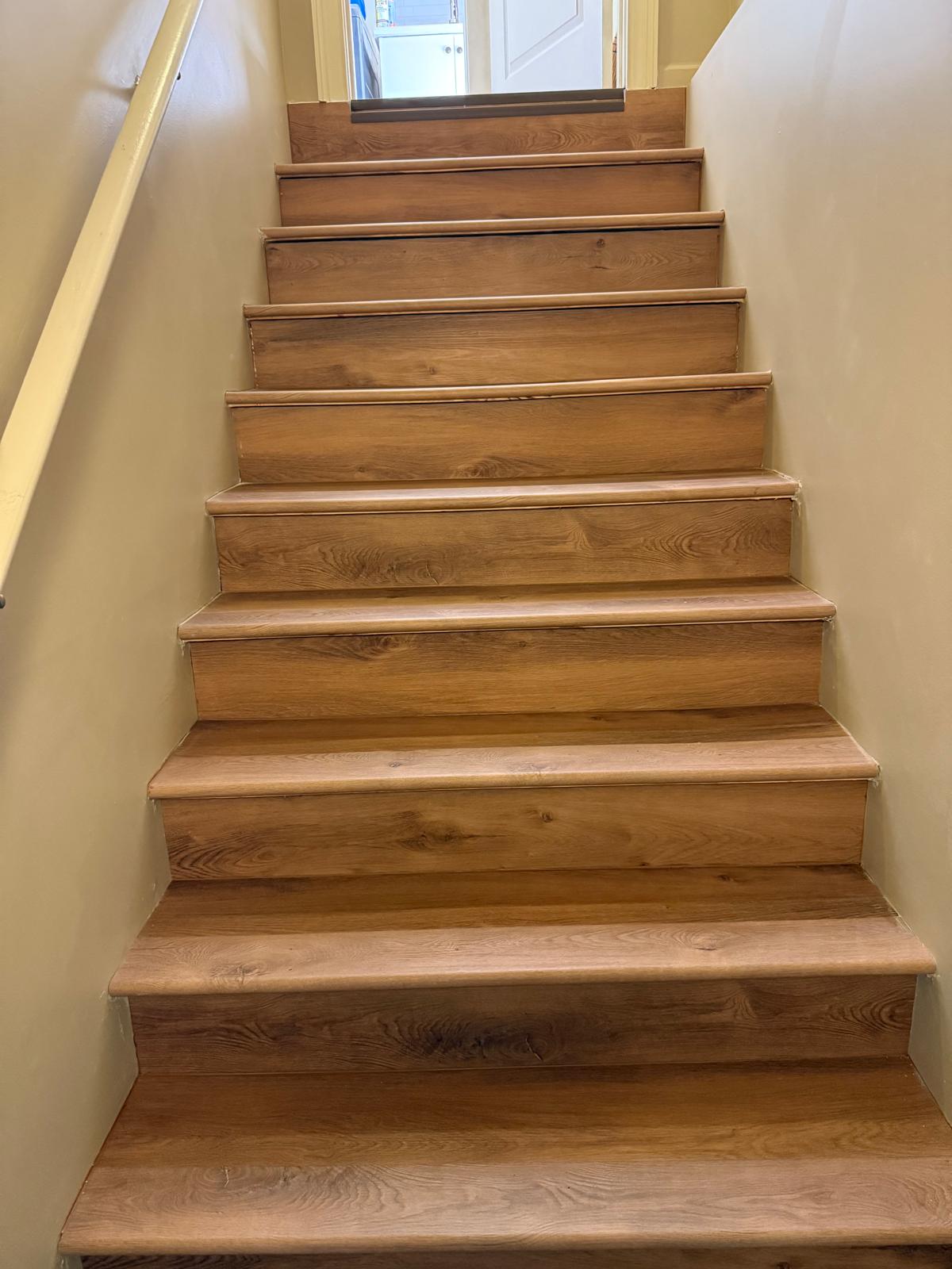 Flooring installation project
