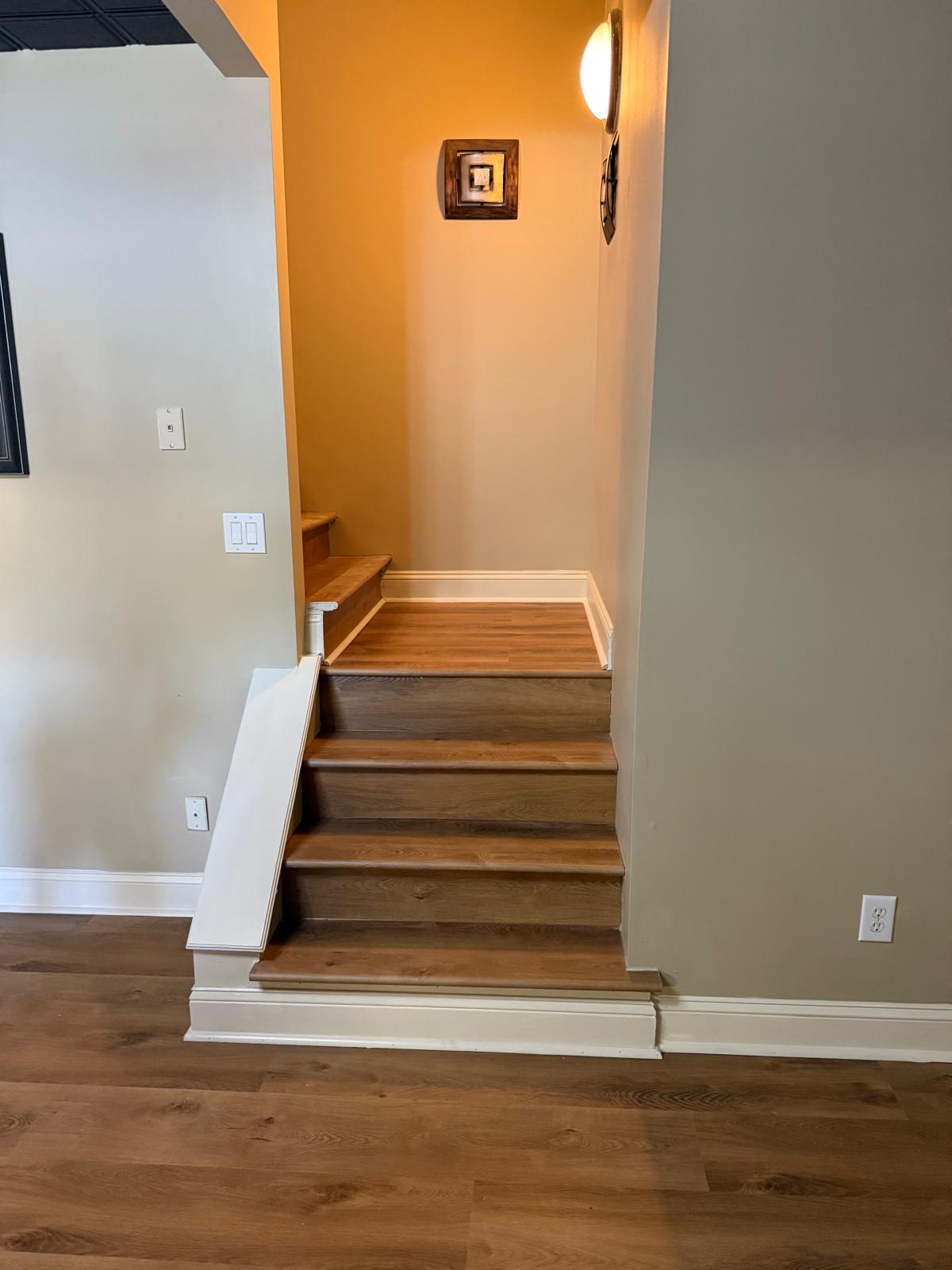 Flooring installation project