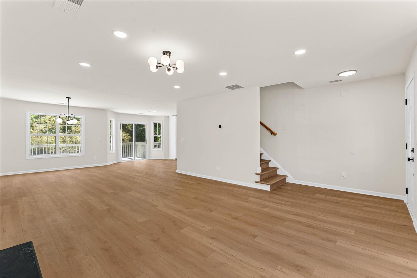 Flooring installation project