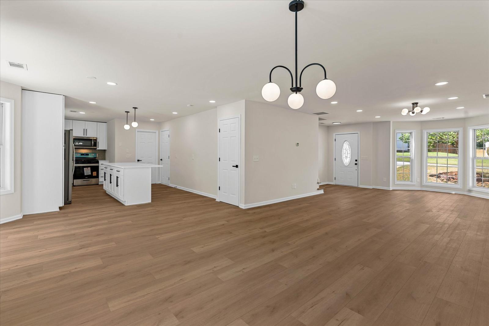 Flooring installation project