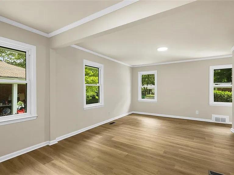 Flooring installation project