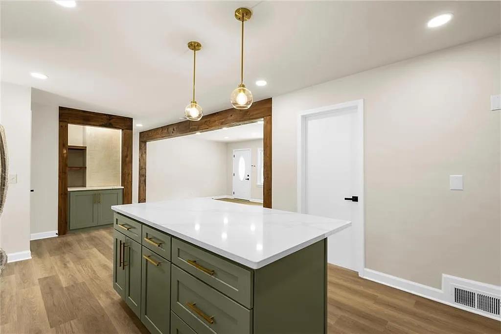 Kitchen remodeling project