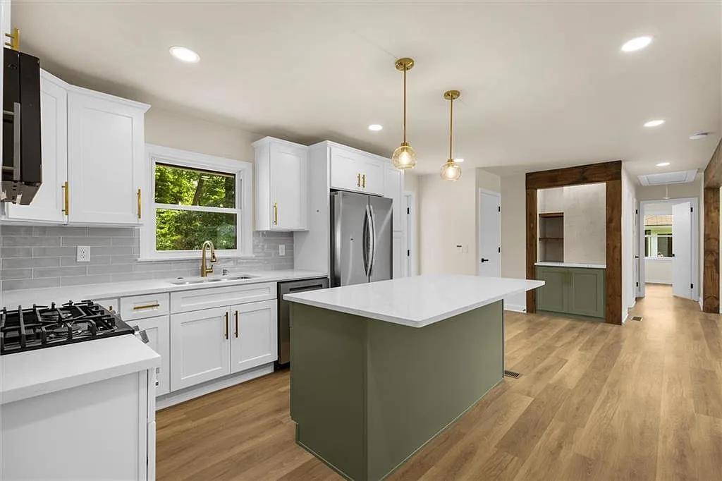 Kitchen remodeling project
