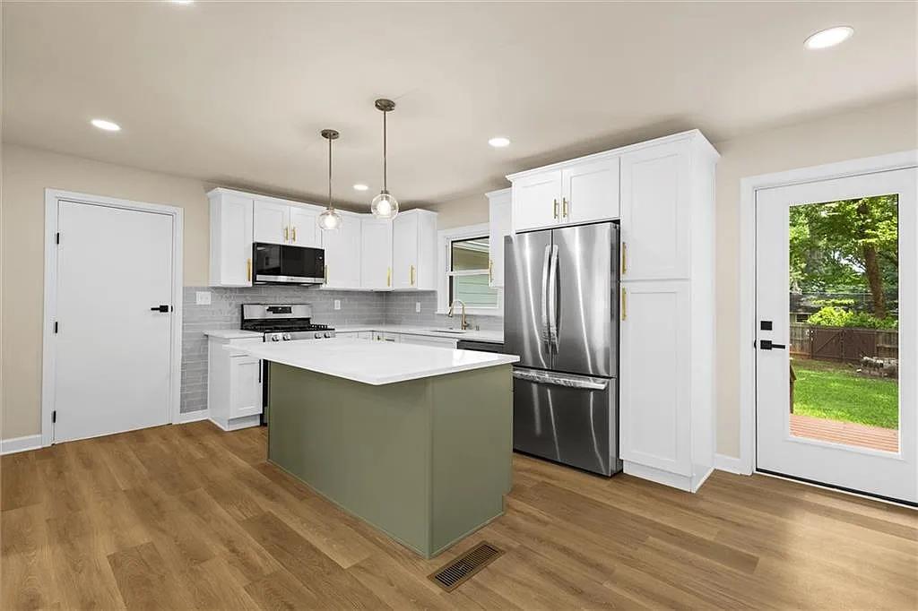 Kitchen remodeling project